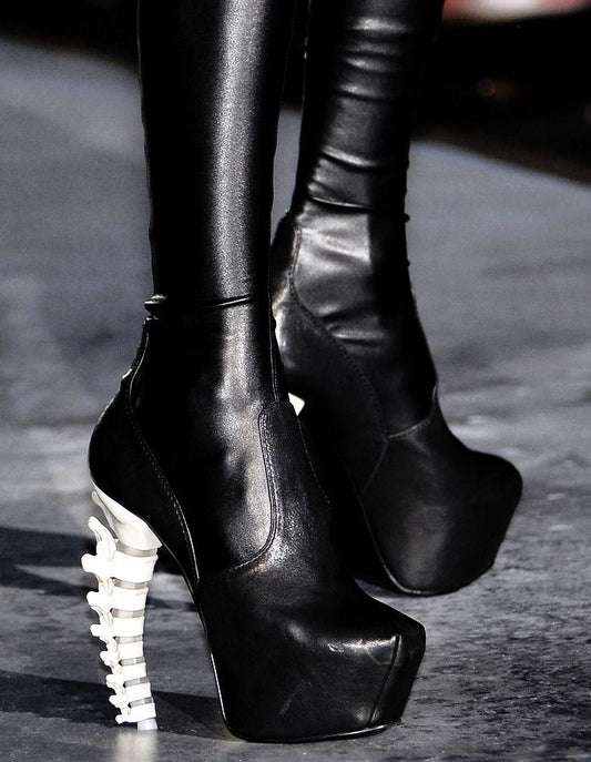 Dsquared FW2010 Spine Heel Boots