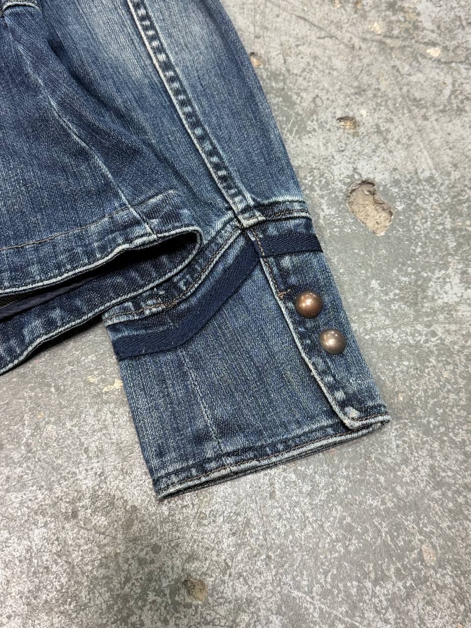 Vintage Denim Napoleon Jacket