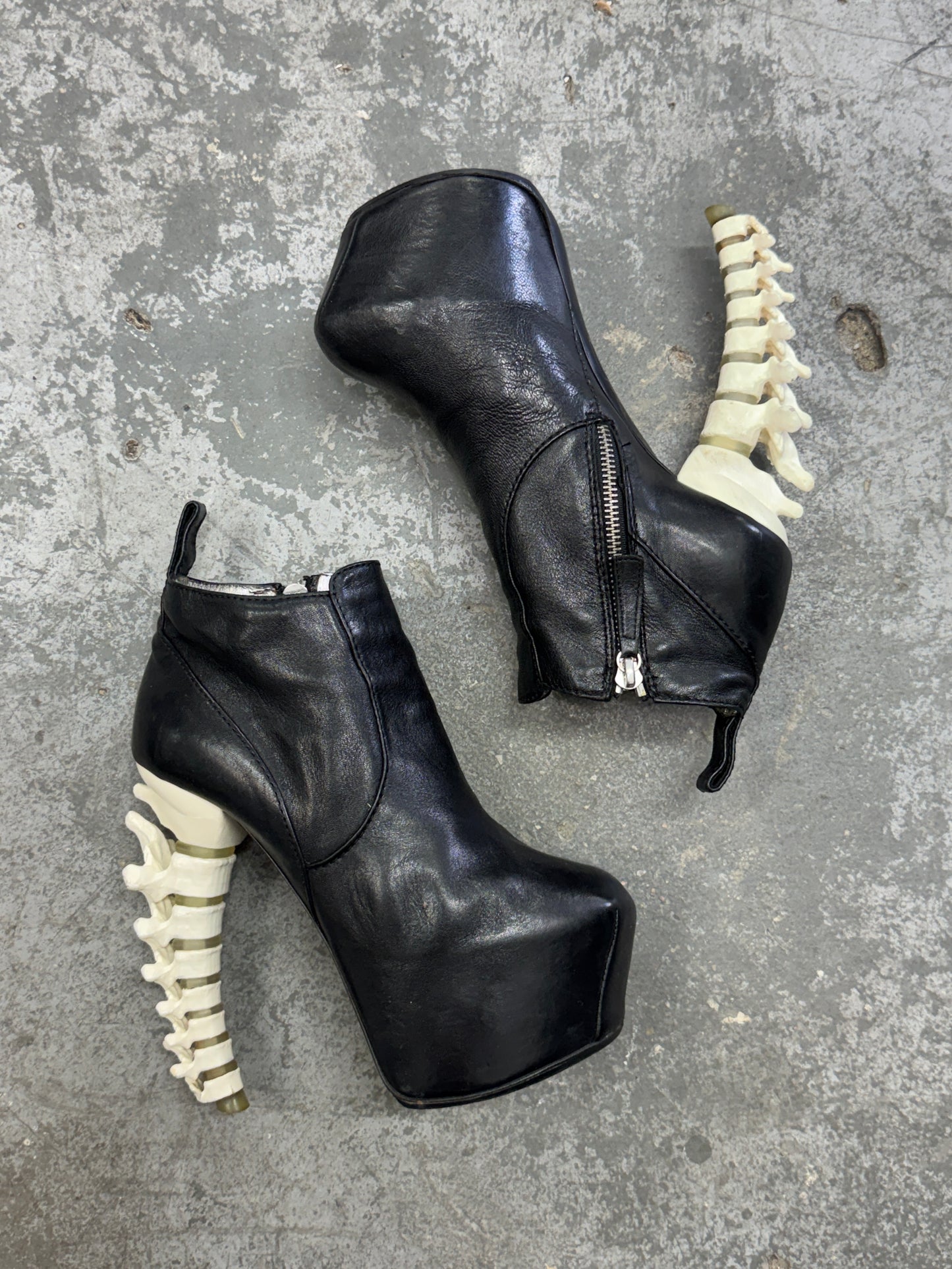 Dsquared FW2010 Spine Heel Boots