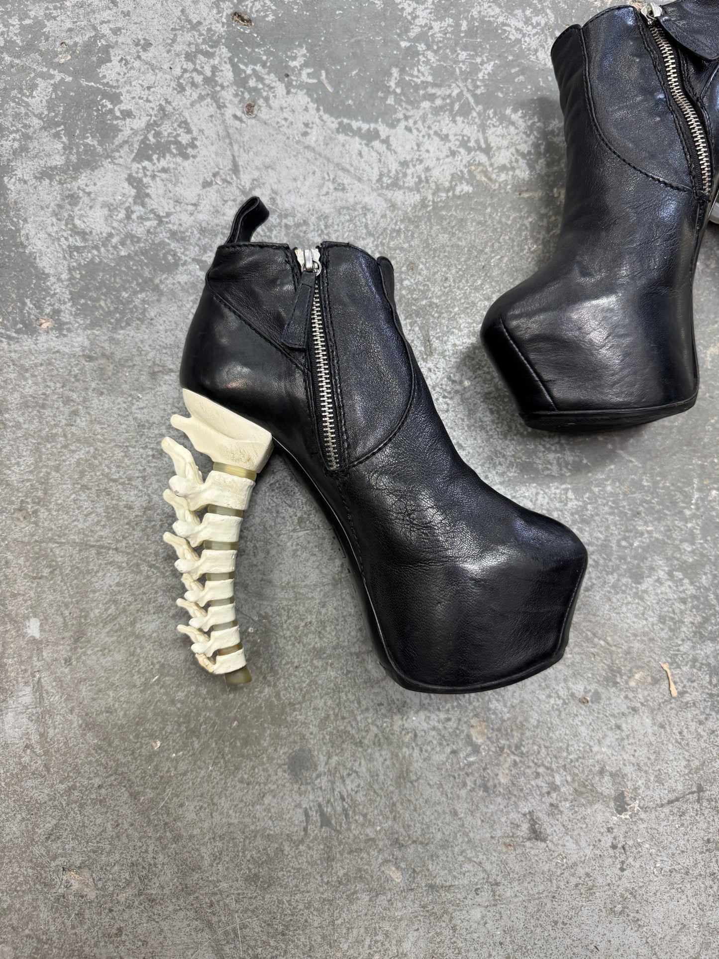 Dsquared FW2010 Spine Heel Boots