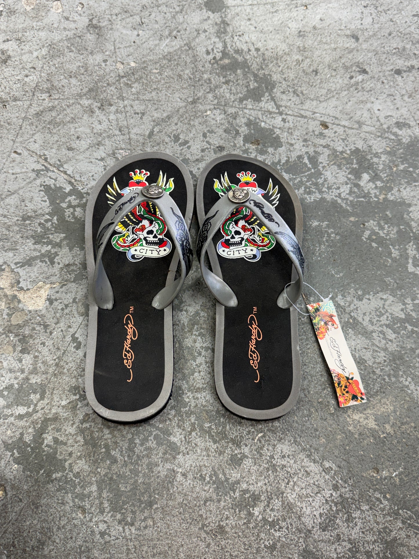 Ed Hardy Flip Flops