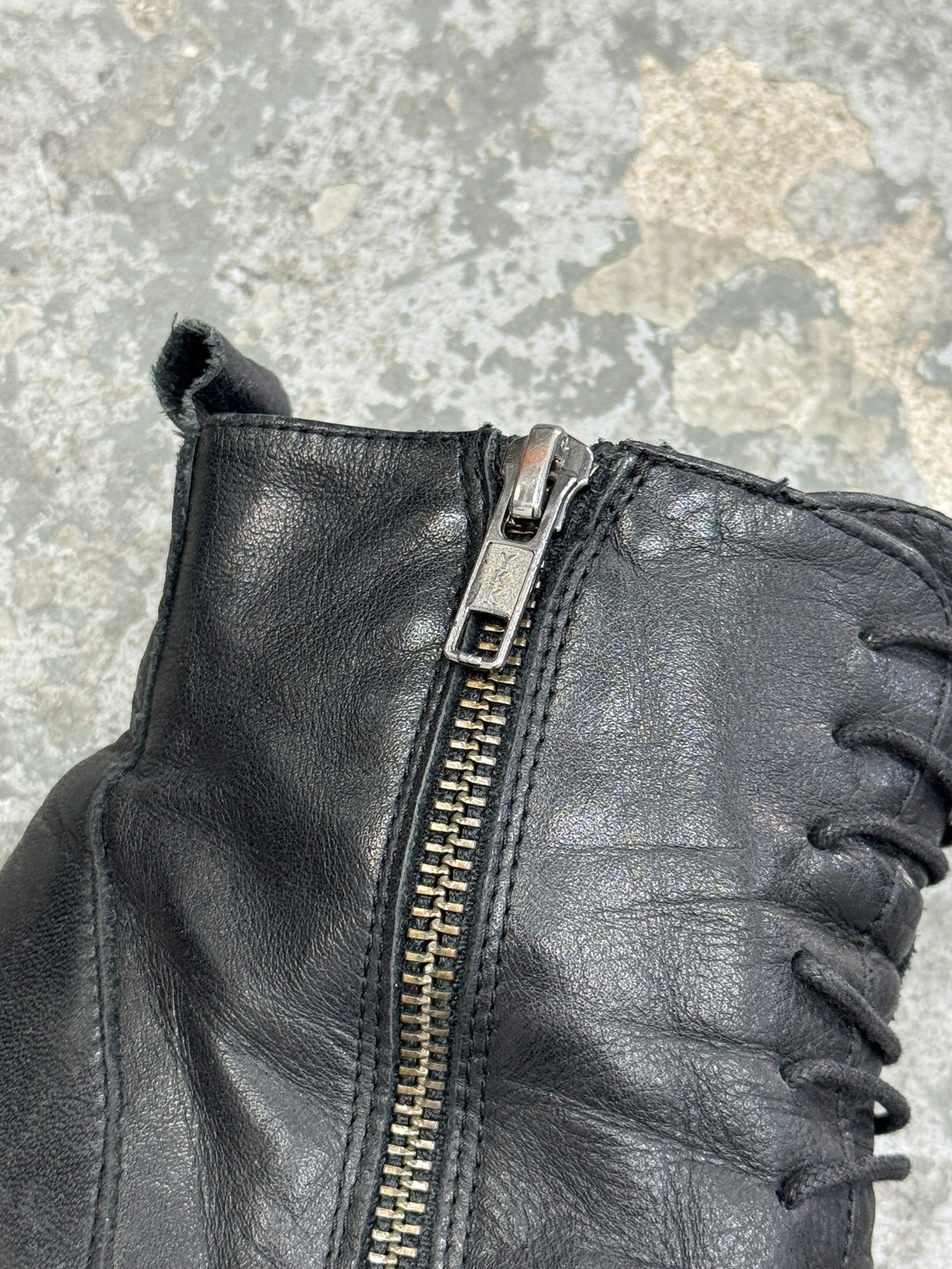 Vintage Genuine Leather Heels