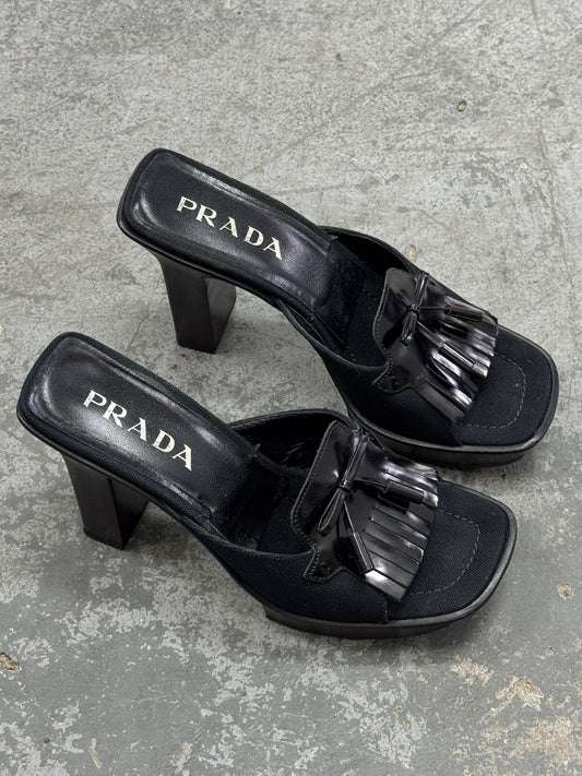 Prada SS1999 Split Sole Heels