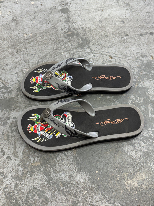 Ed Hardy Flip Flops
