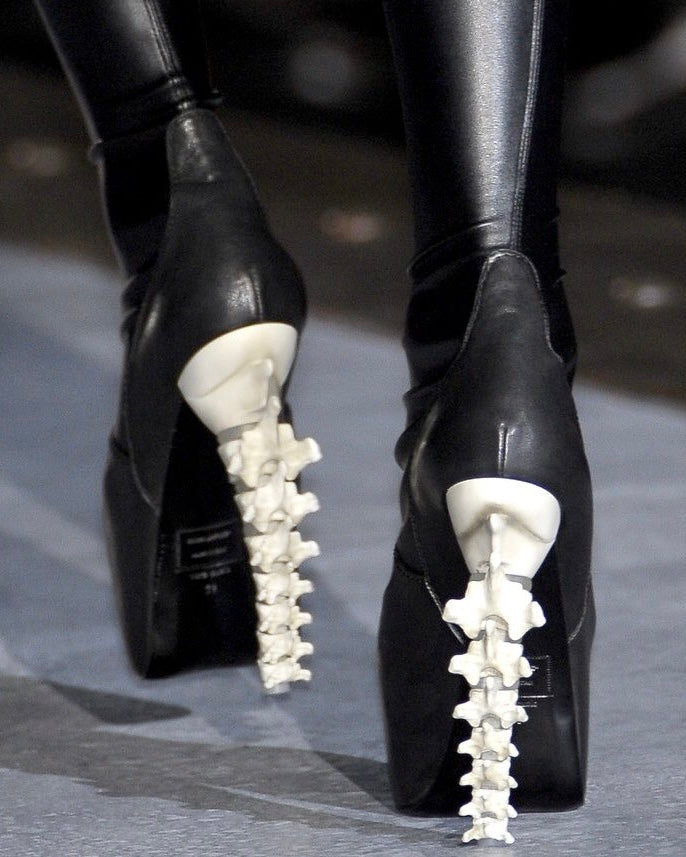 Dsquared FW2010 Spine Heel Boots