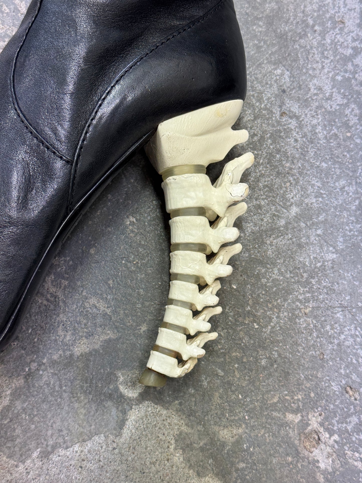 Dsquared FW2010 Spine Heel Boots
