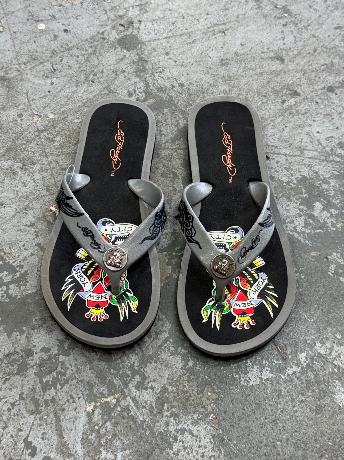 Ed Hardy Flip Flops