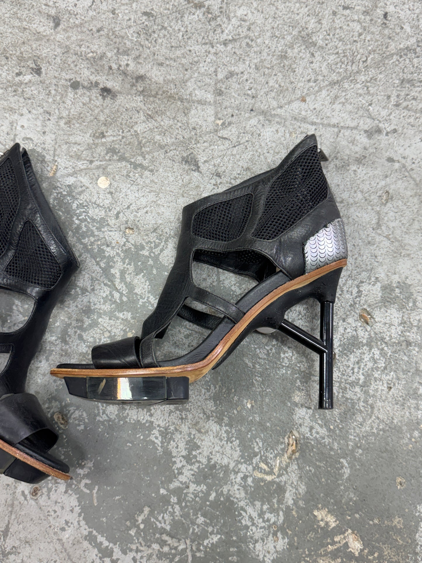 Y-3 Yohji Yamamoto Black High Heel