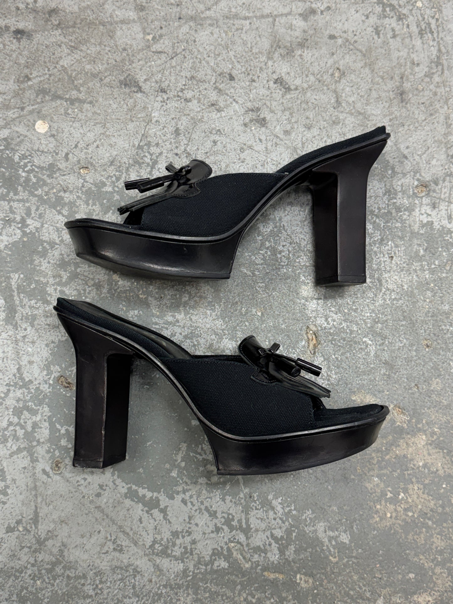 Prada SS1999 Split Sole Heels