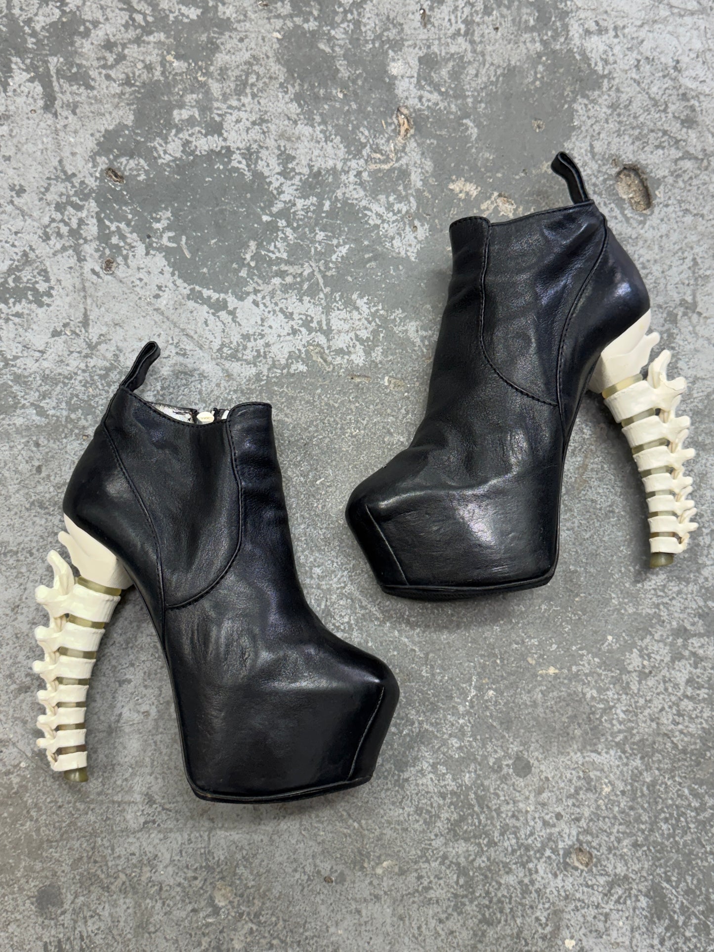 Dsquared FW2010 Spine Heel Boots