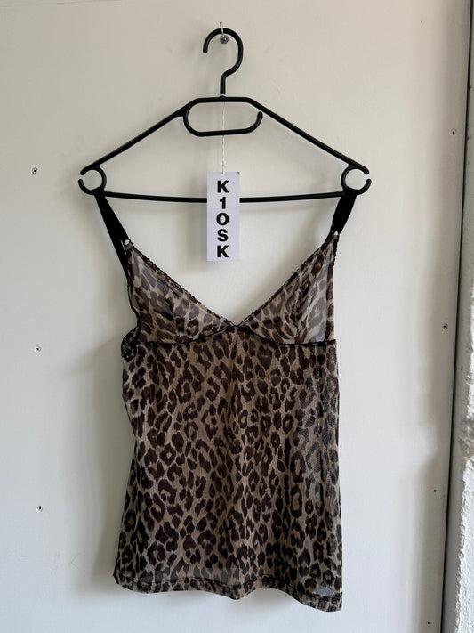 Vintage Dolce&Gabbana Underwear Leopard Top