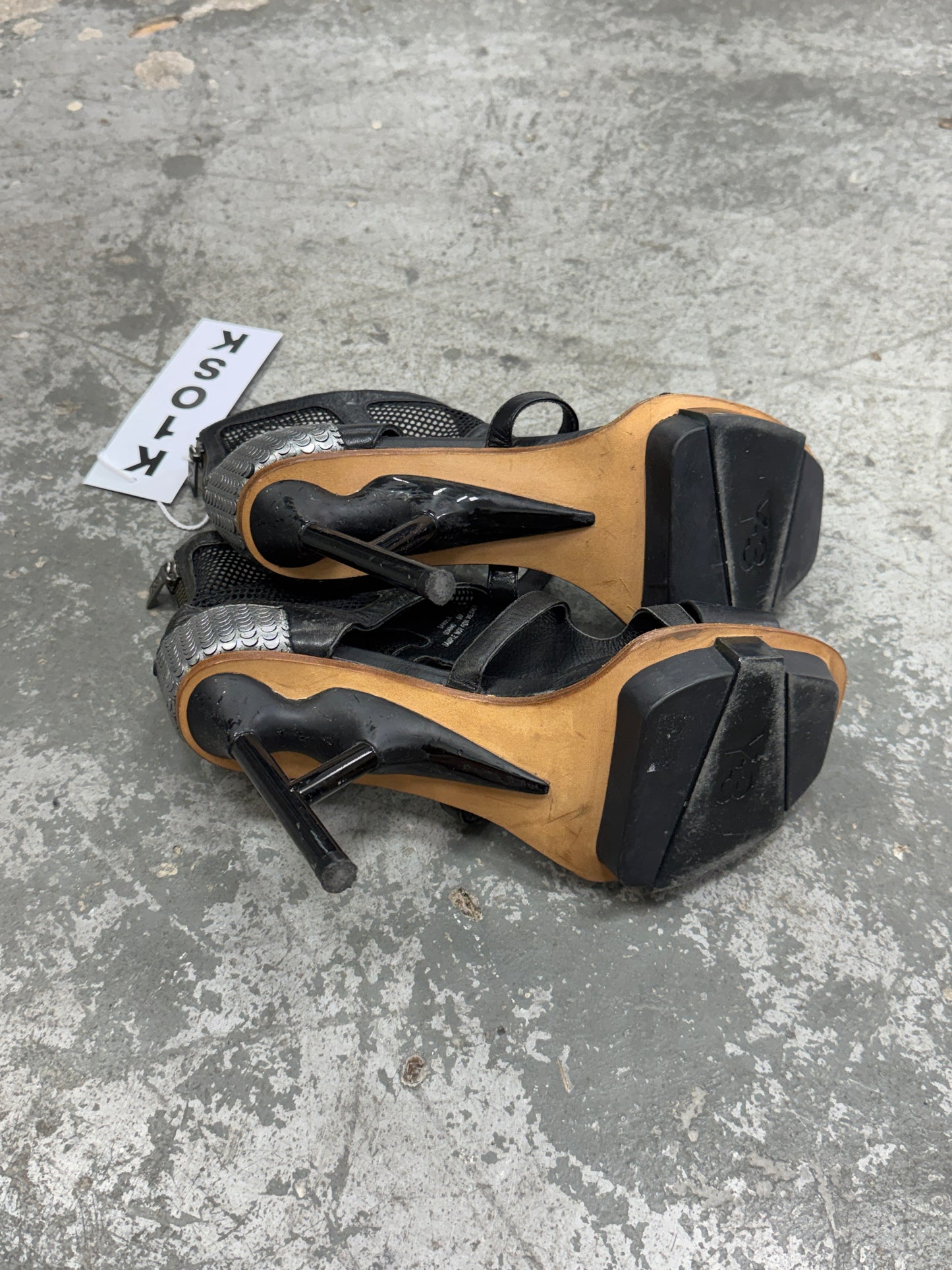 Y-3 Yohji Yamamoto Black High Heel