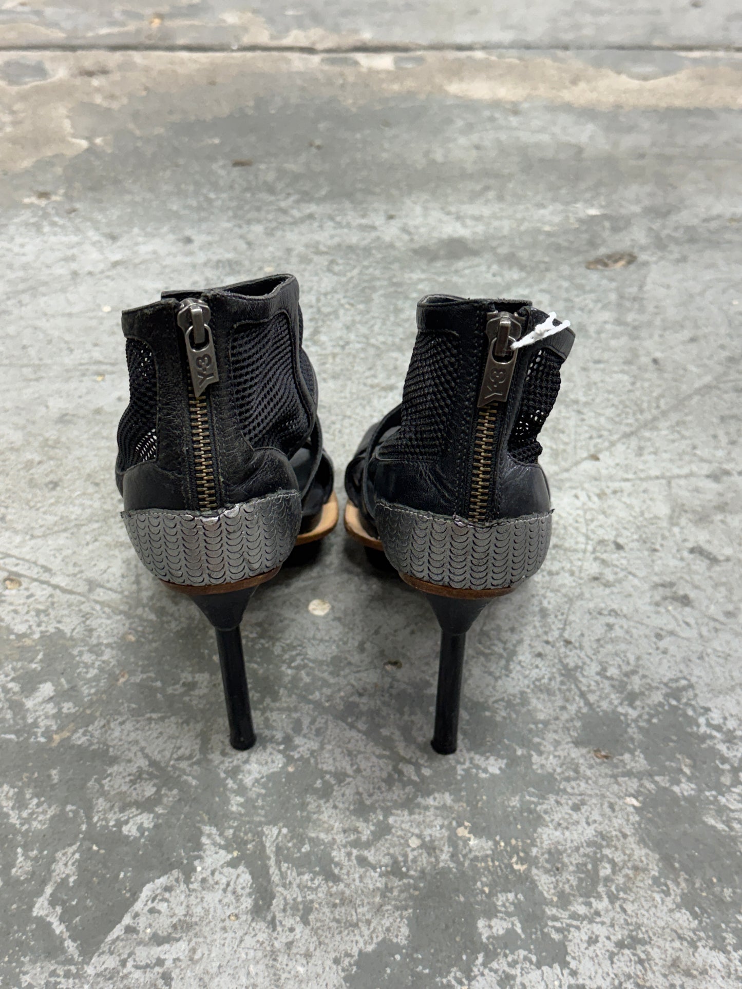 Y-3 Yohji Yamamoto Black High Heel