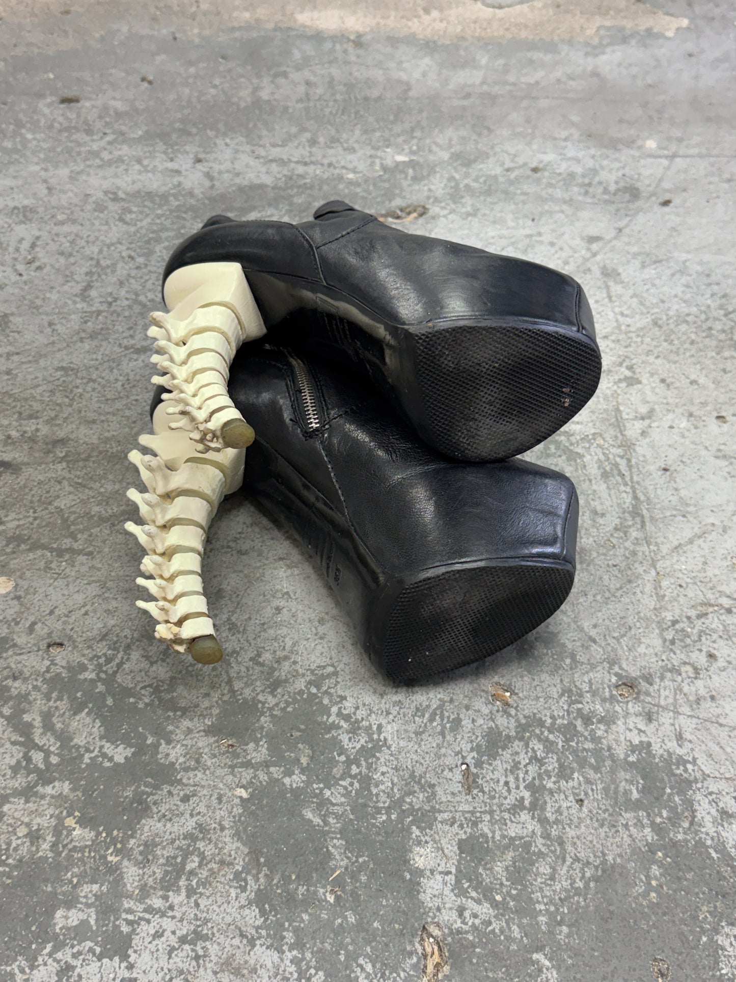 Dsquared FW2010 Spine Heel Boots