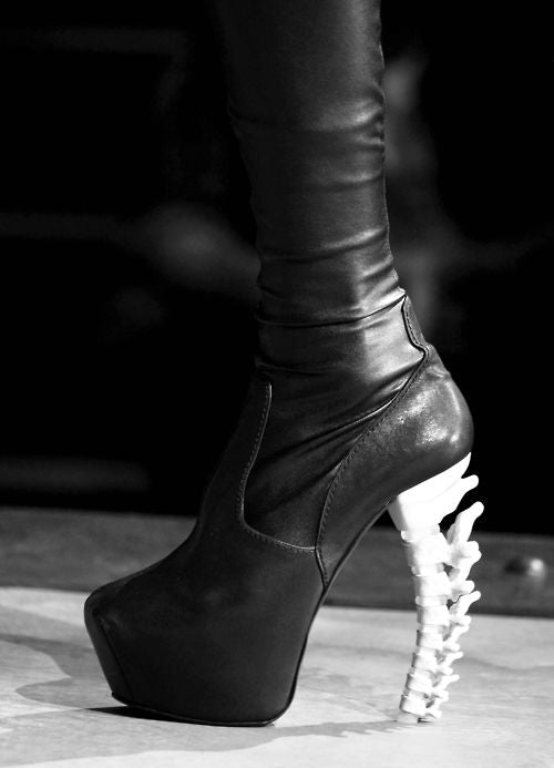 Dsquared FW2010 Spine Heel Boots