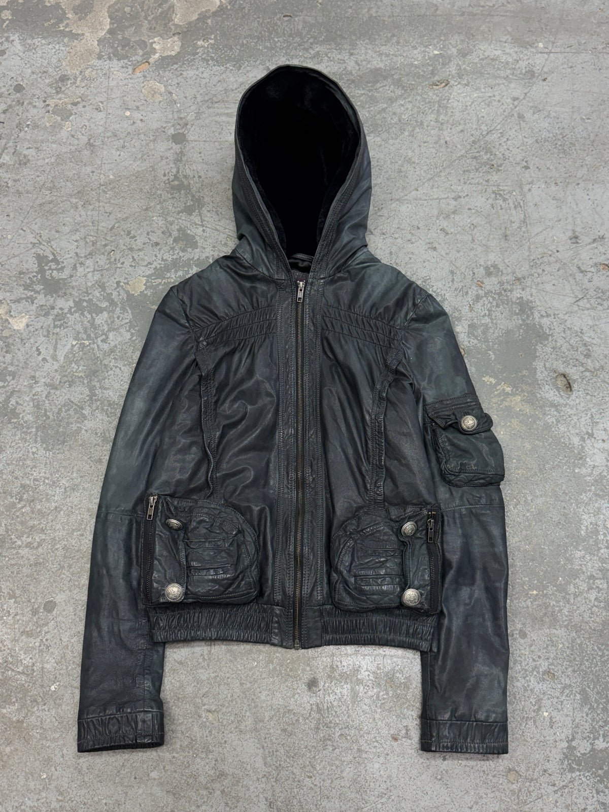 Vintage Genuine Leather Jacket