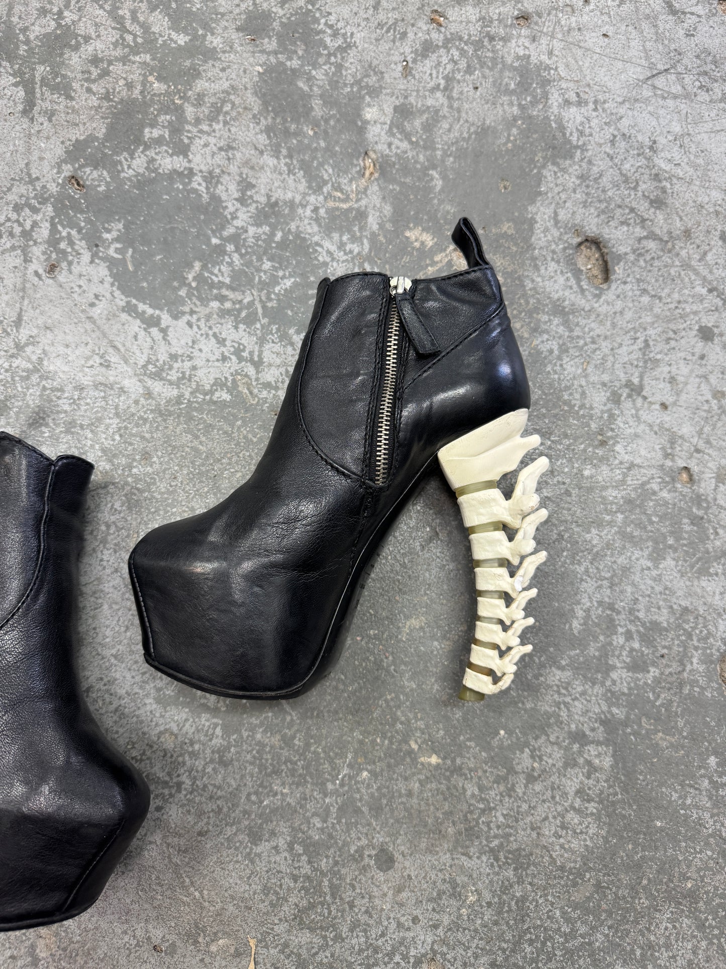 Dsquared FW2010 Spine Heel Boots
