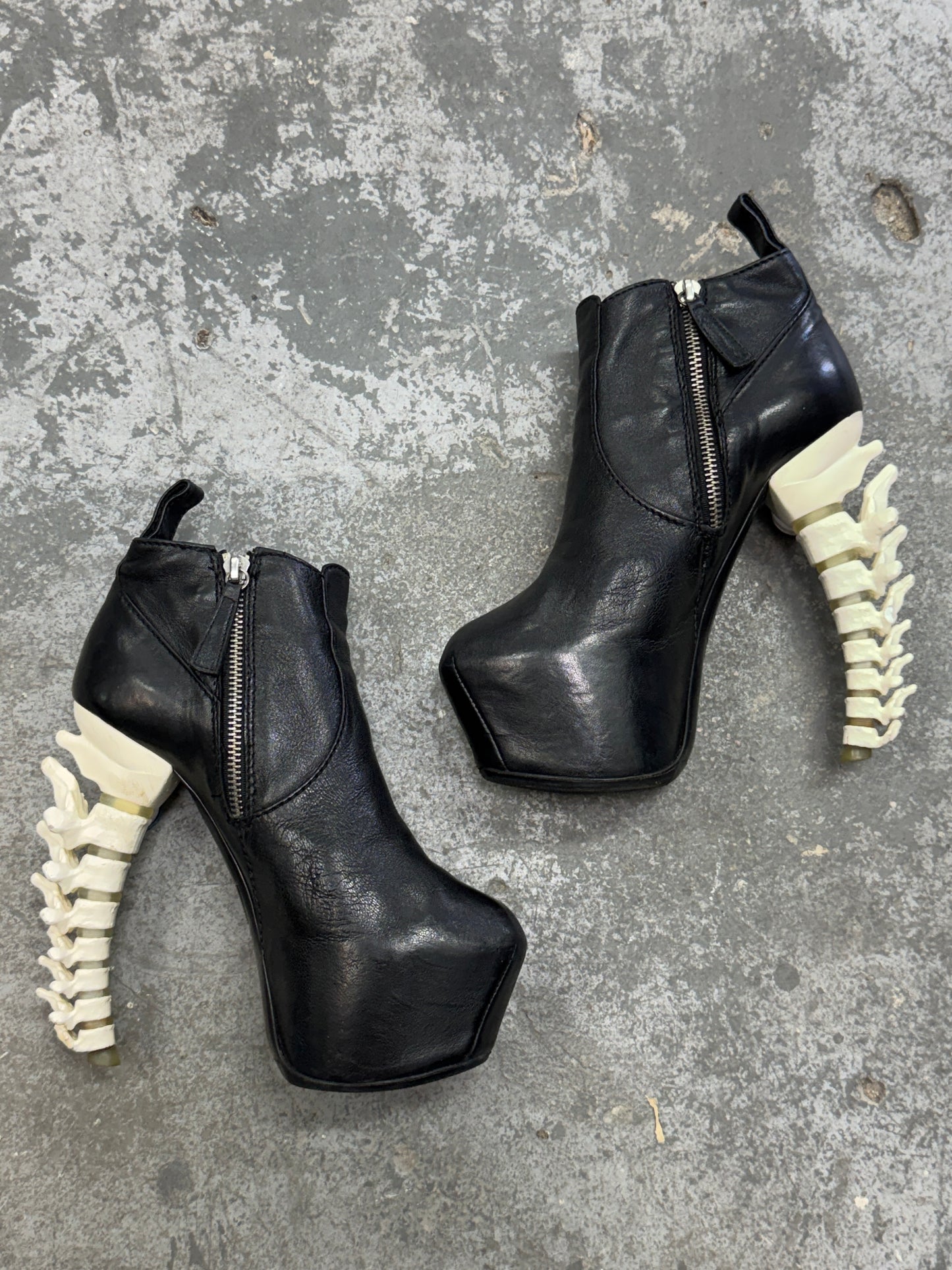 Dsquared FW2010 Spine Heel Boots