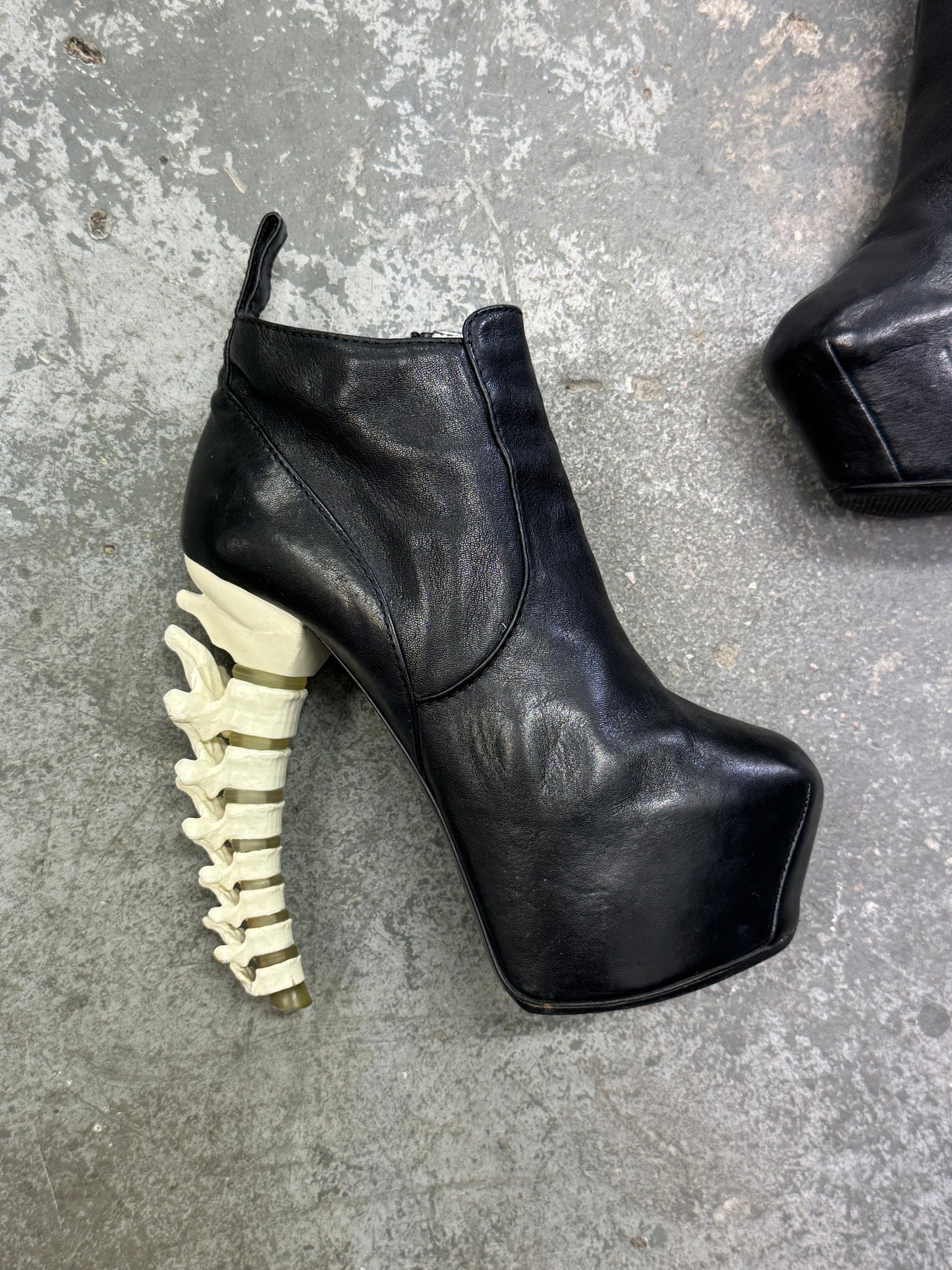 Dsquared FW2010 Spine Heel Boots