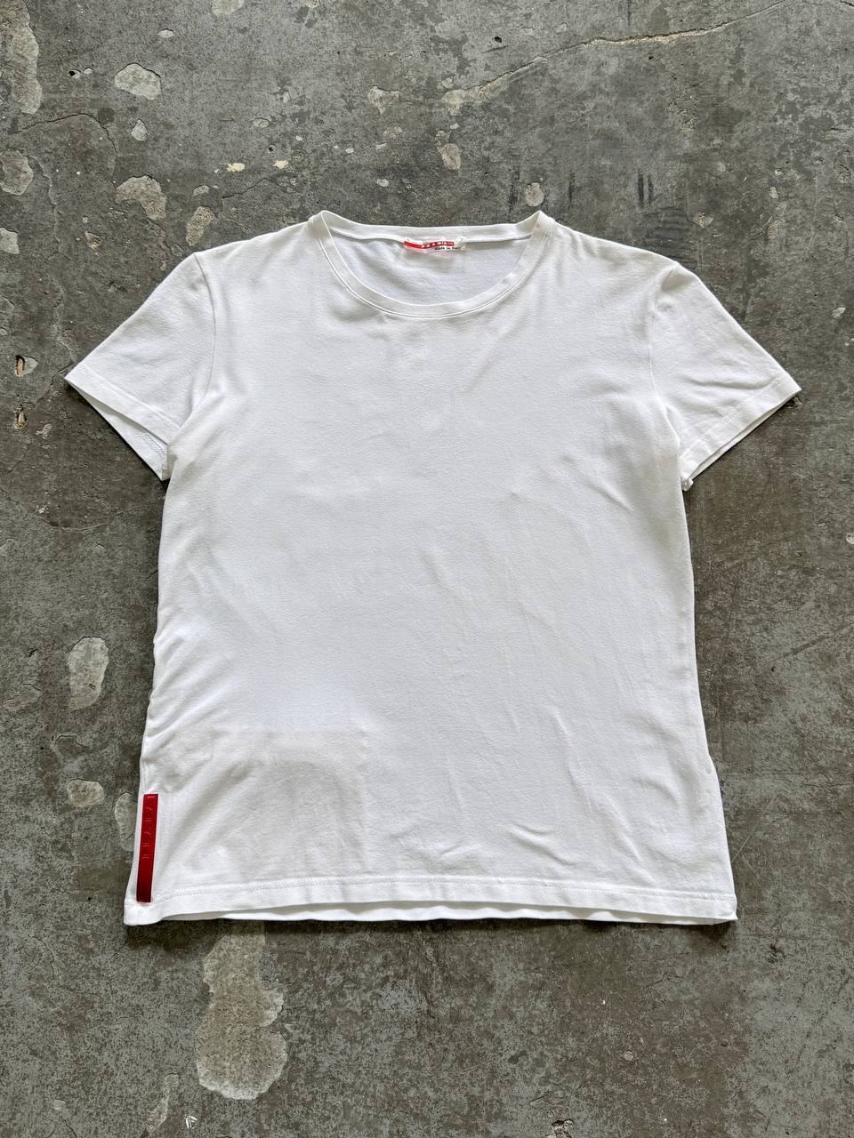 Prada Vintage Tee T-Shirt Red Tab
