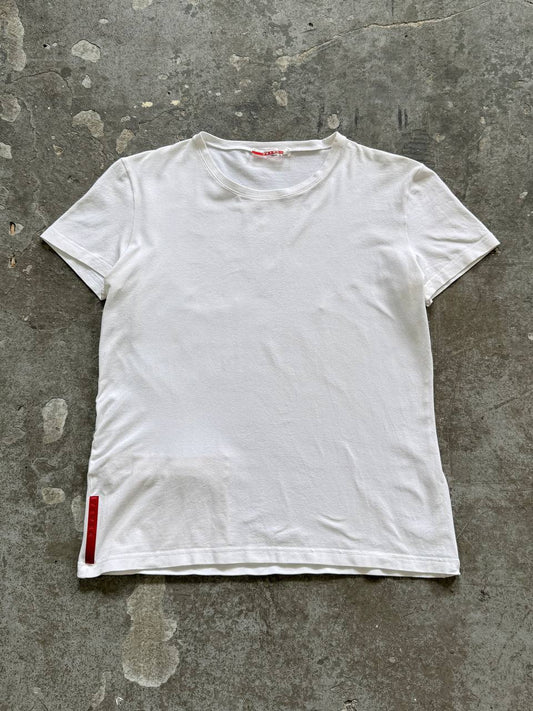 Prada Vintage Tee T-Shirt Red Tab