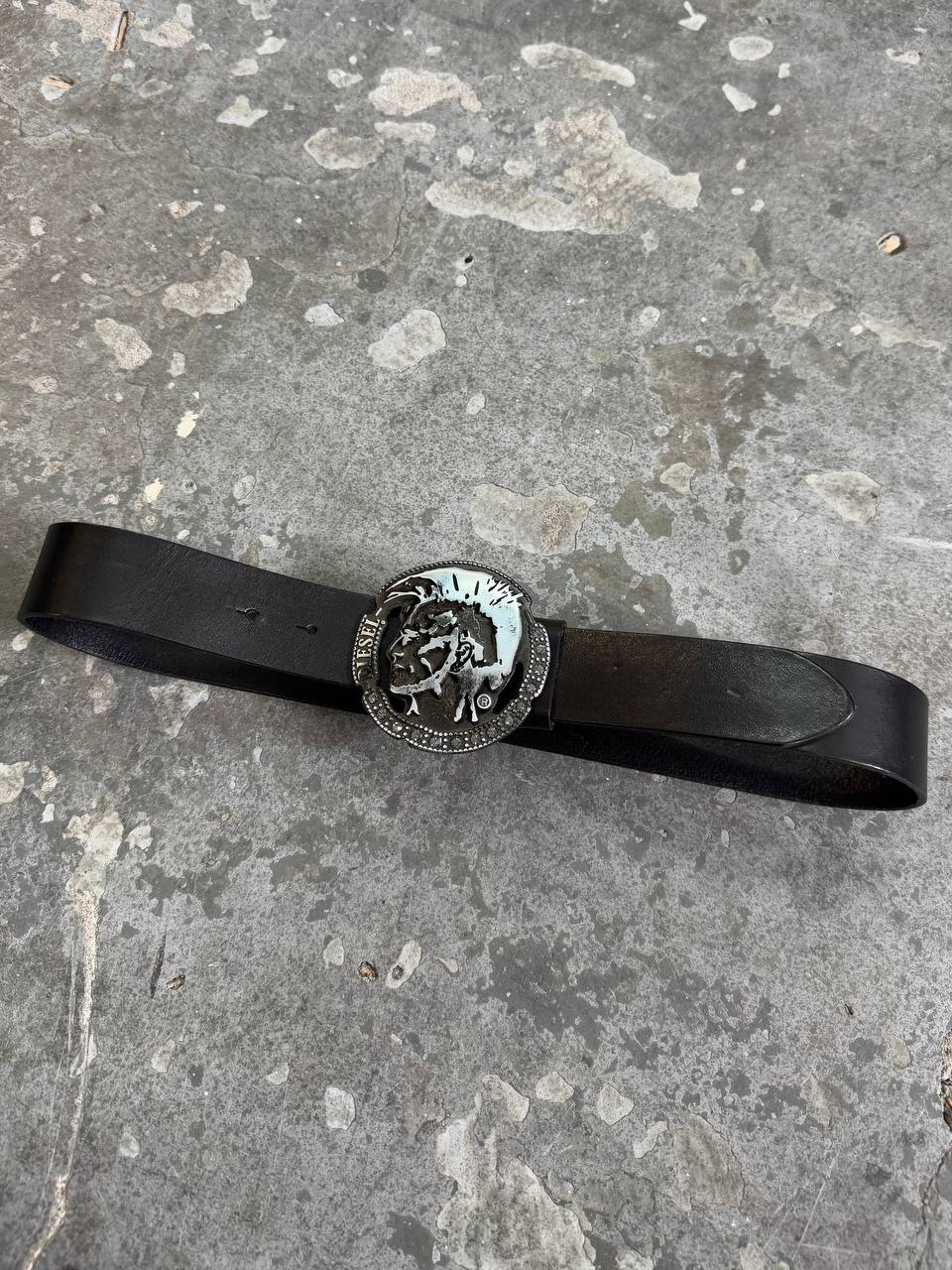 Vintage Diesel Genuine Leather Belt