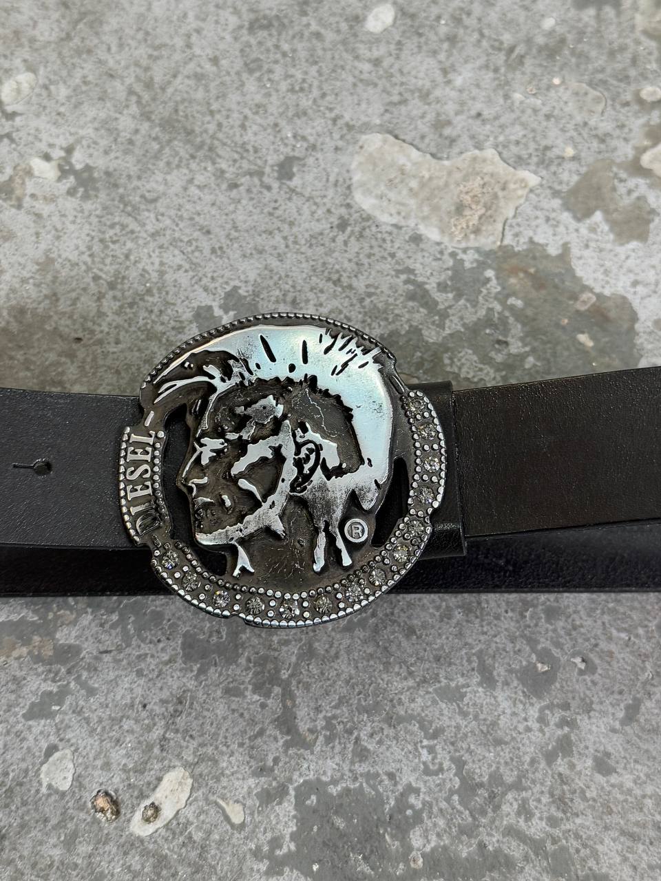 Vintage Diesel Genuine Leather Belt