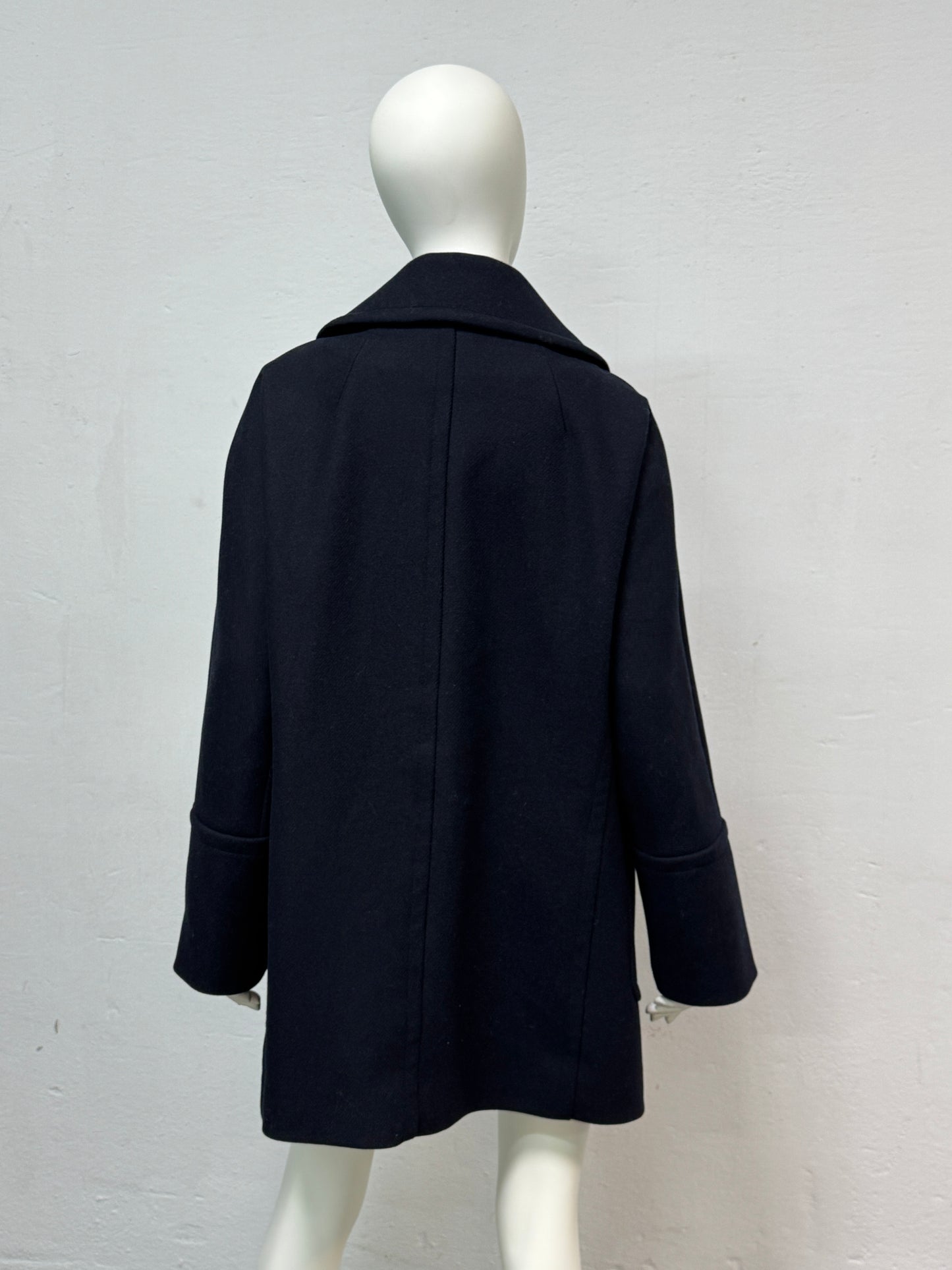 Sezane Paris Wool Coat Nawy