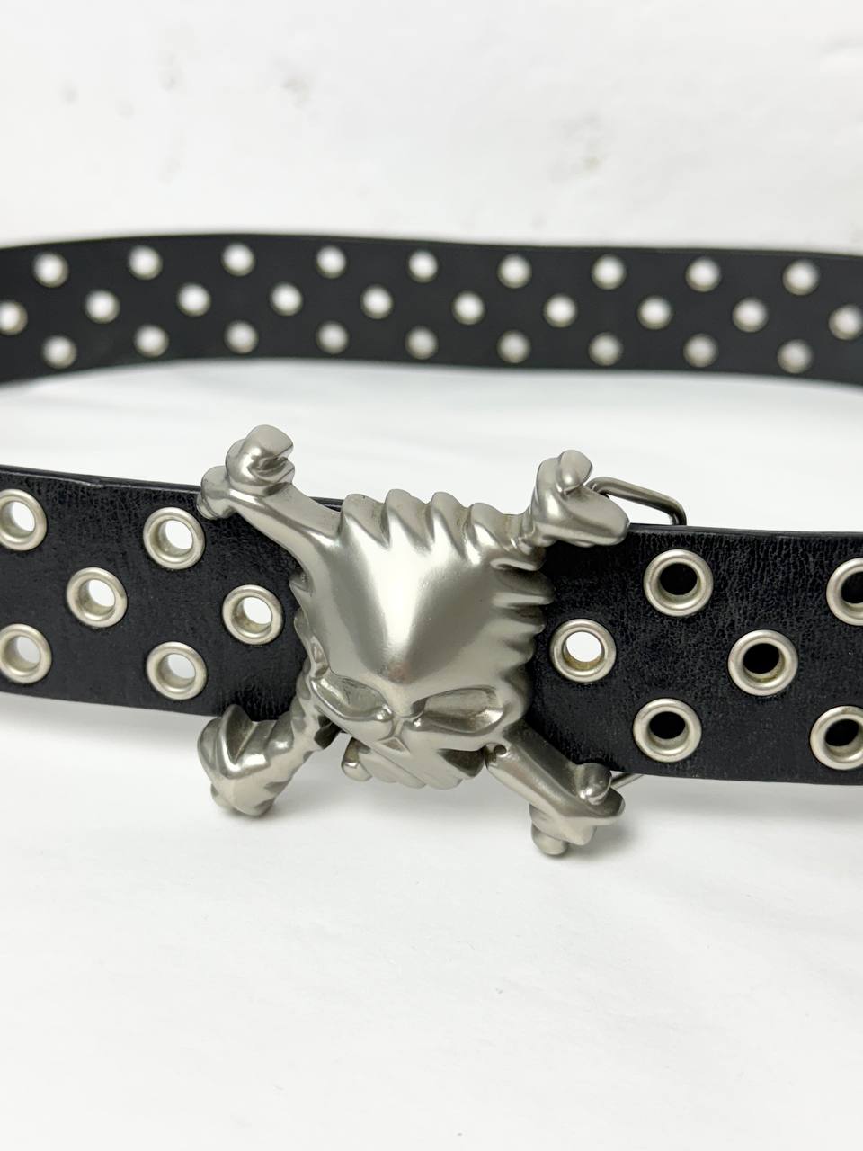 Vintage Oakley Skull Belt Genuine Leather