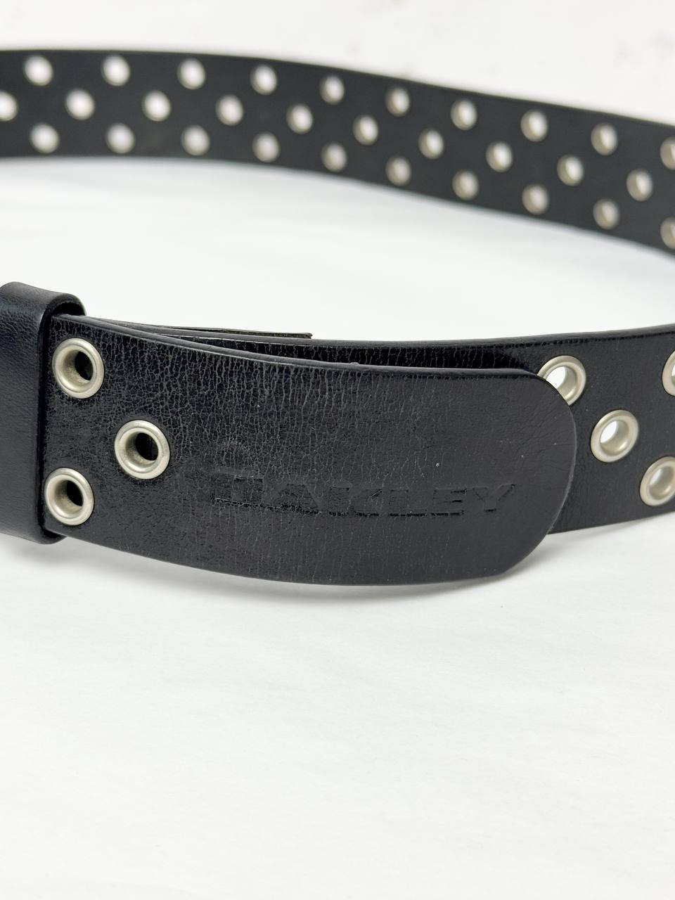 Vintage Oakley Skull Belt Genuine Leather