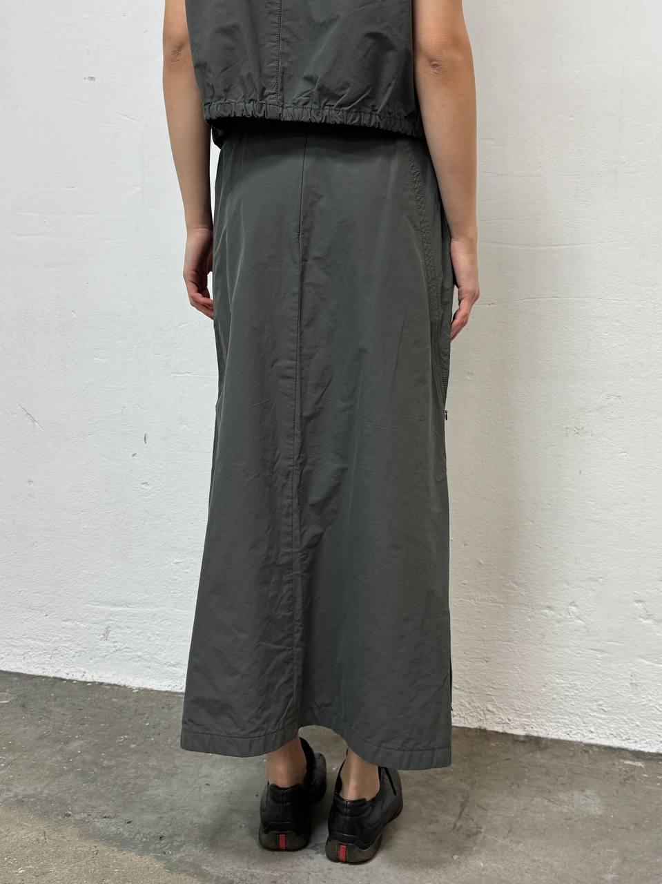 Two-Piece Set Skirt and Vest, Prada Style