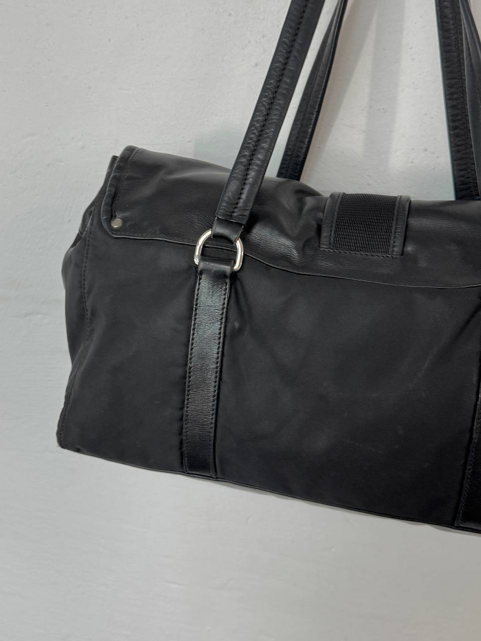 Vintage Prada Leather/Nylon Bag