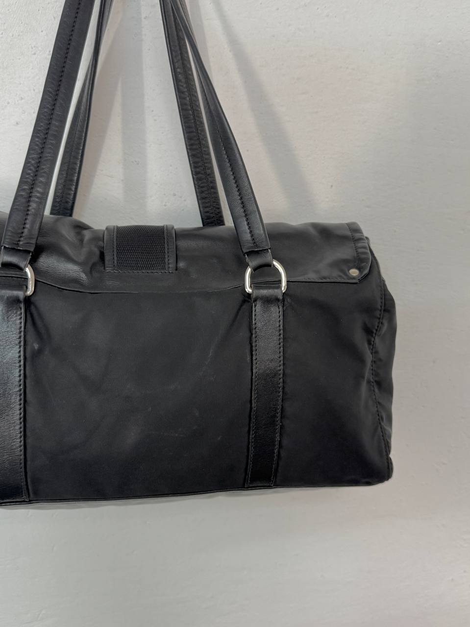Vintage Prada Leather/Nylon Bag