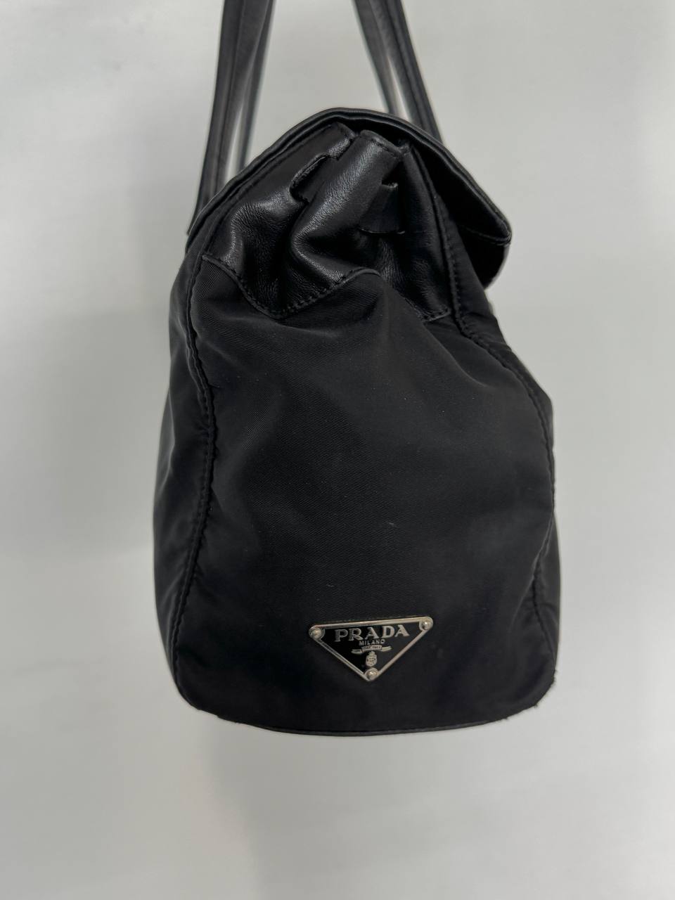 Vintage Prada Leather/Nylon Bag