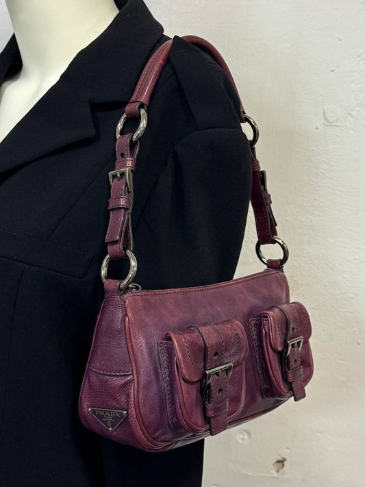Vintage Prada Leather Bag