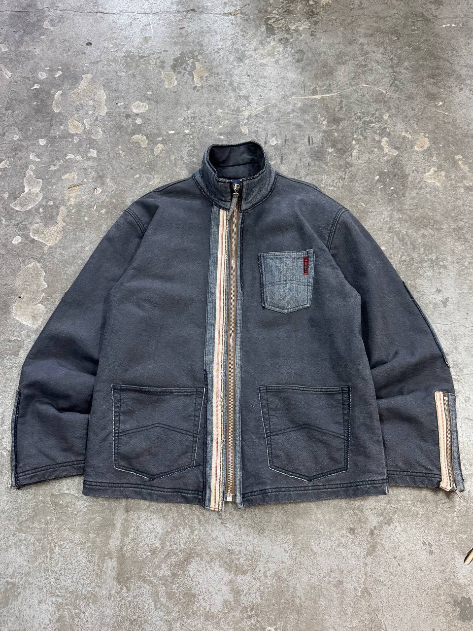 90s Vintage Armani Jeans Patchwork Jacket