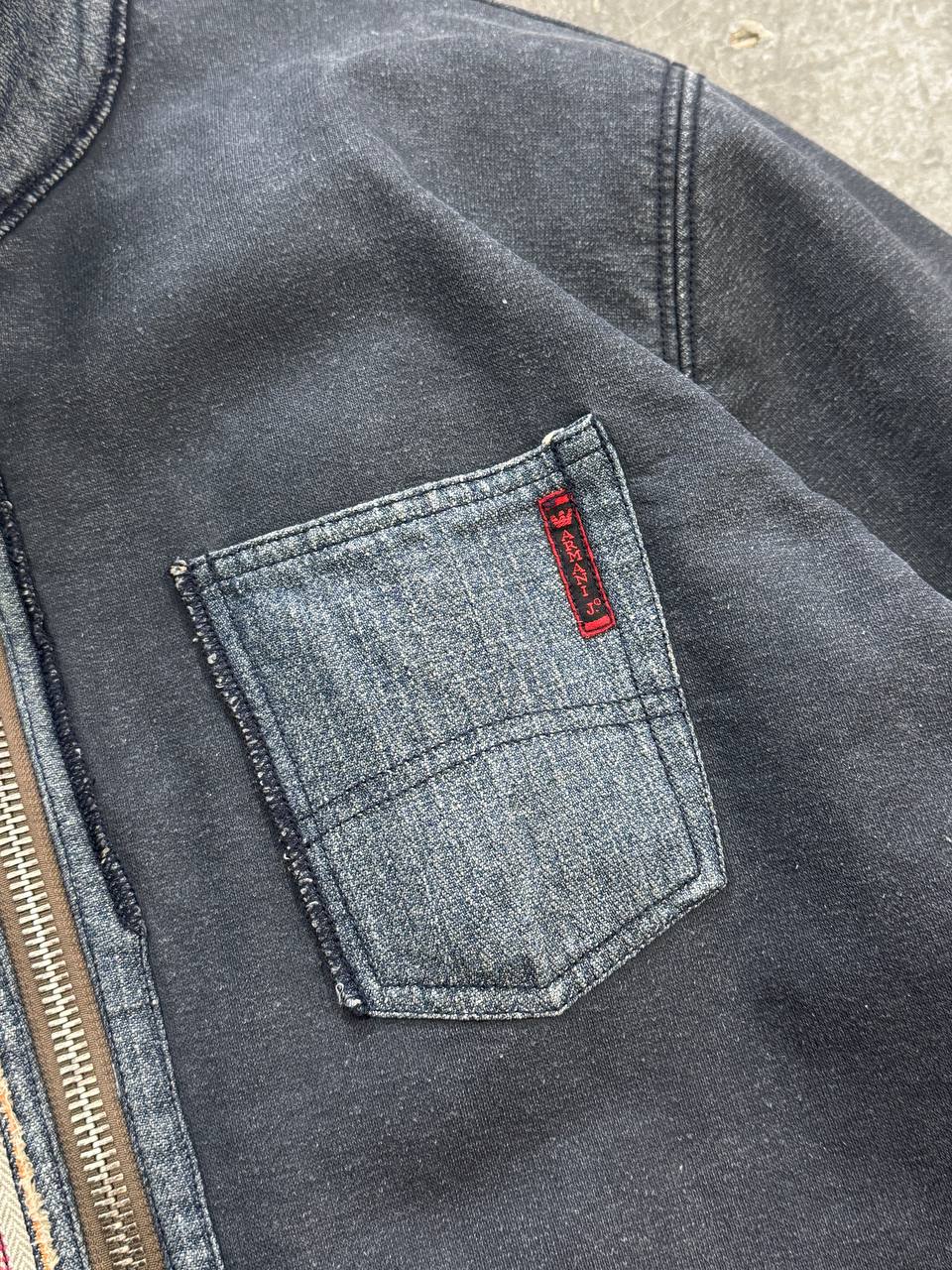 90s Vintage Armani Jeans Patchwork Jacket