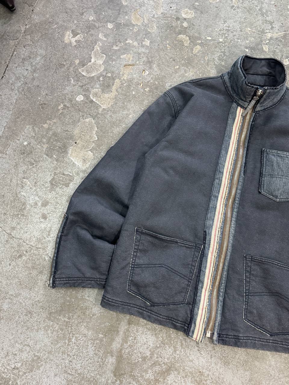 90s Vintage Armani Jeans Patchwork Jacket