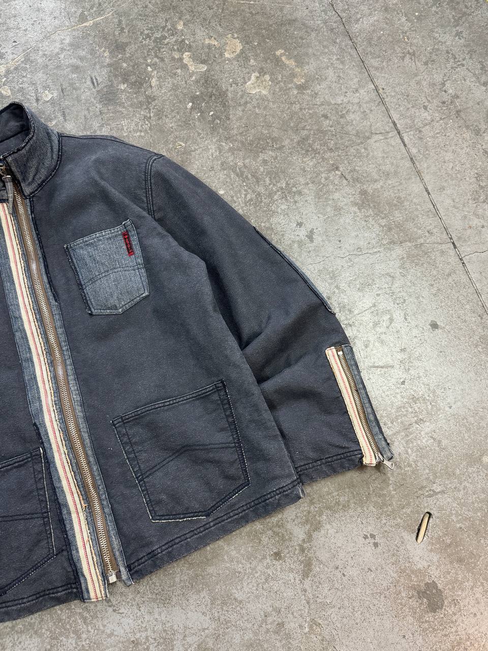 90s Vintage Armani Jeans Patchwork Jacket