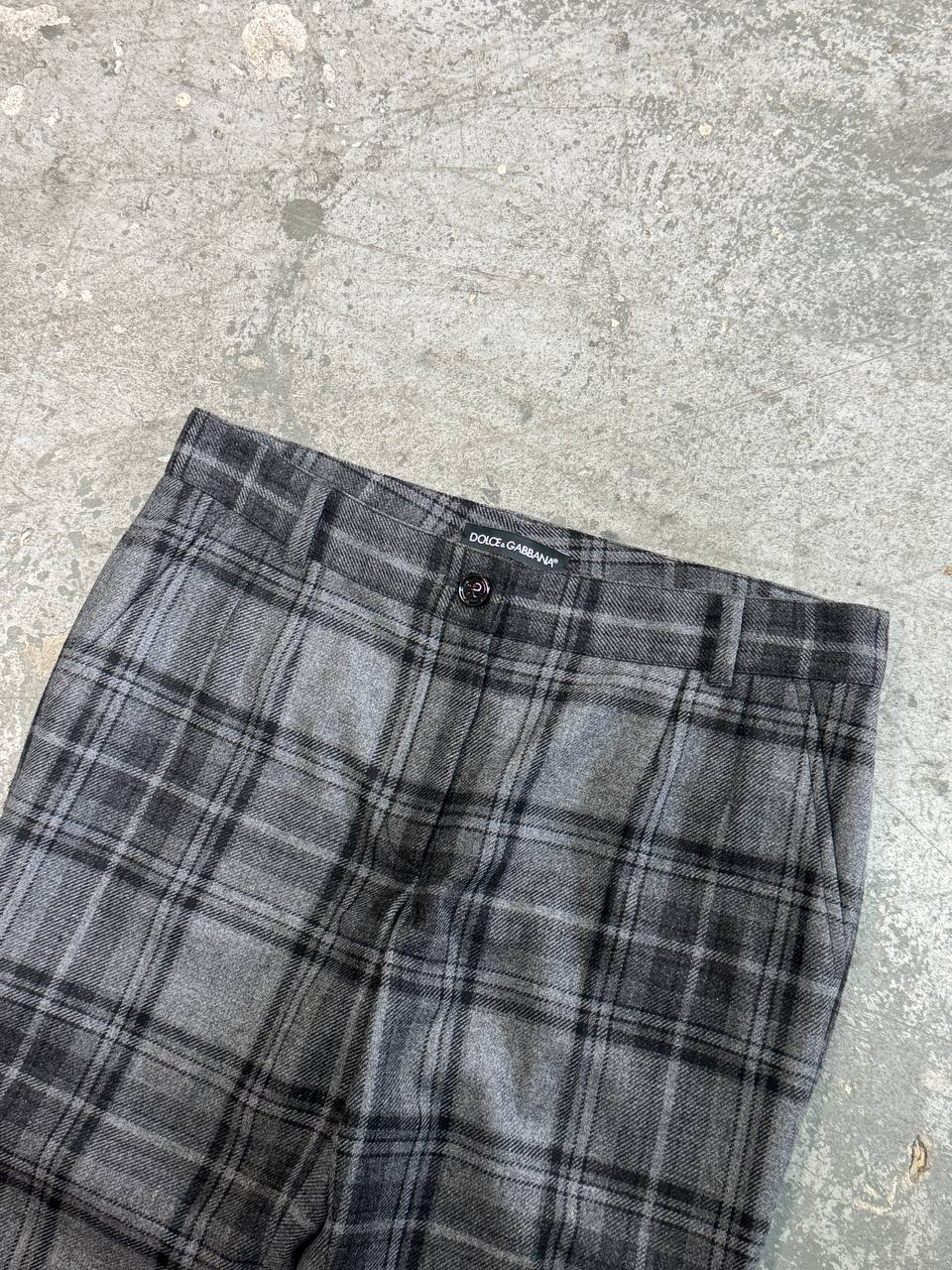 Dolce&Gabbana Wool Bootcut Pants