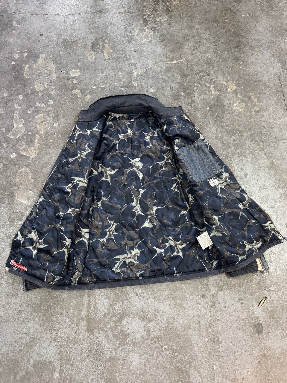90s Vintage Armani Jeans Patchwork Jacket