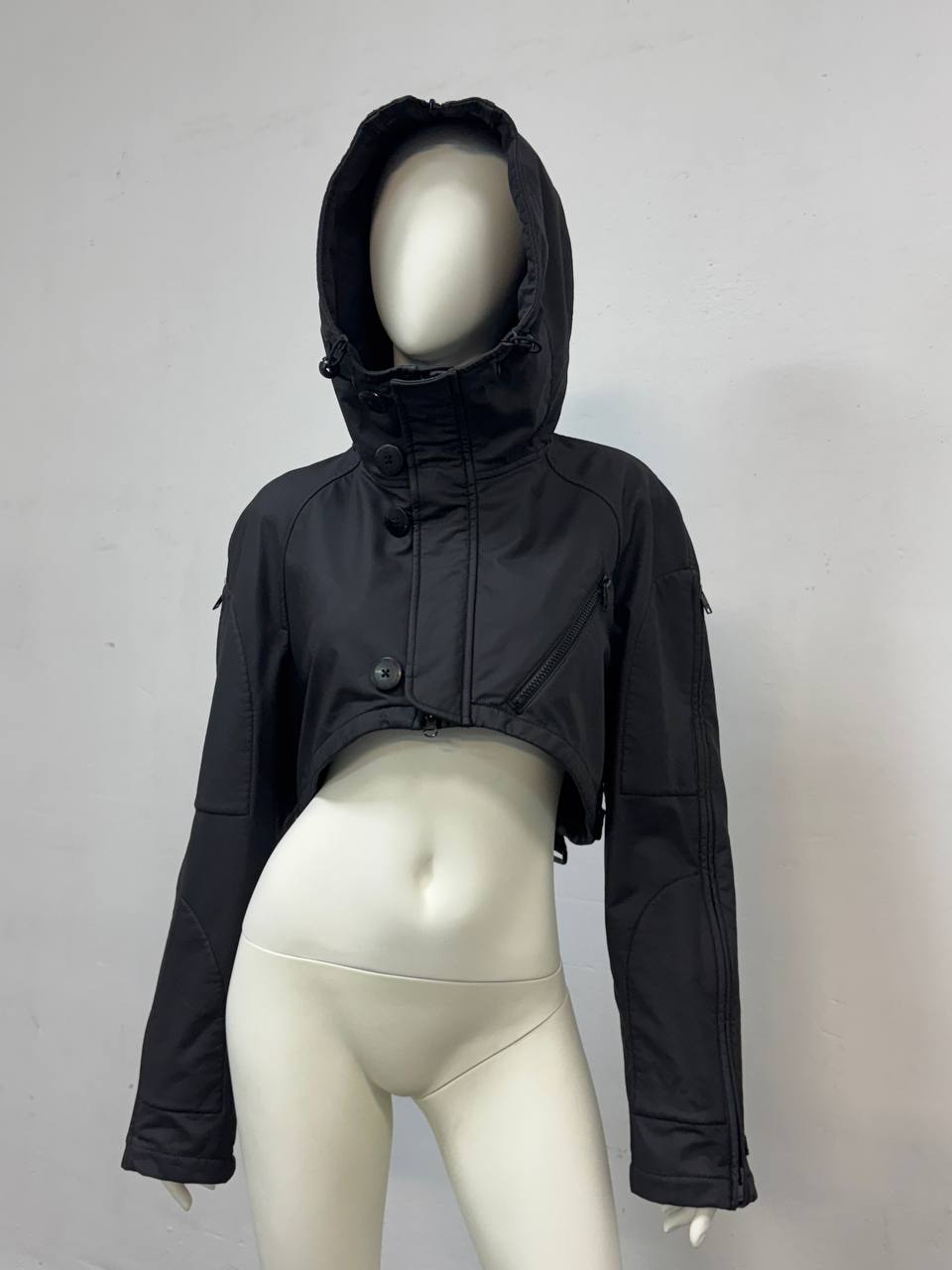 Vintage Y-3 Yohji Yamamoto Sample Cropped Bomber Jacket