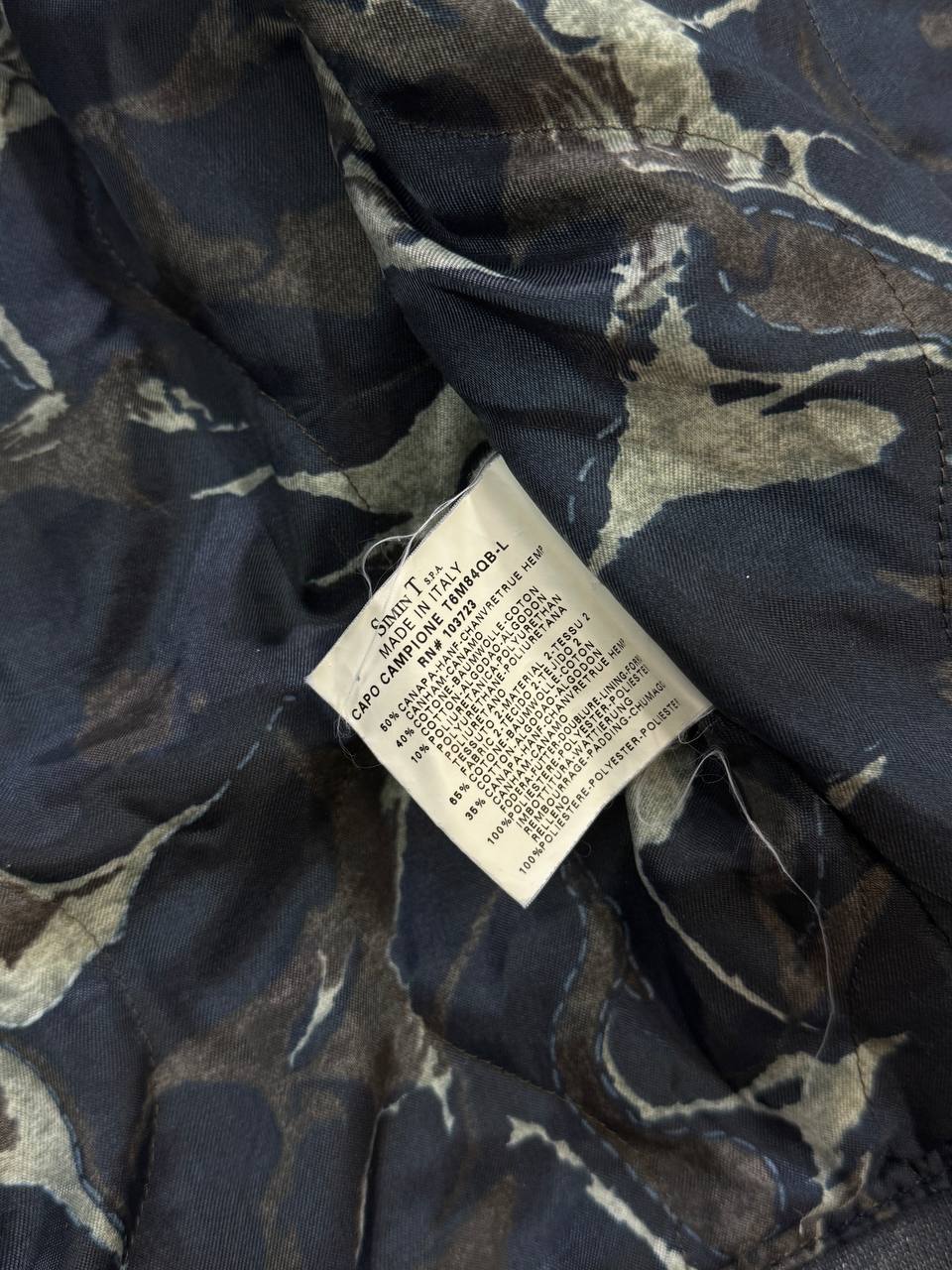 90s Vintage Armani Jeans Patchwork Jacket