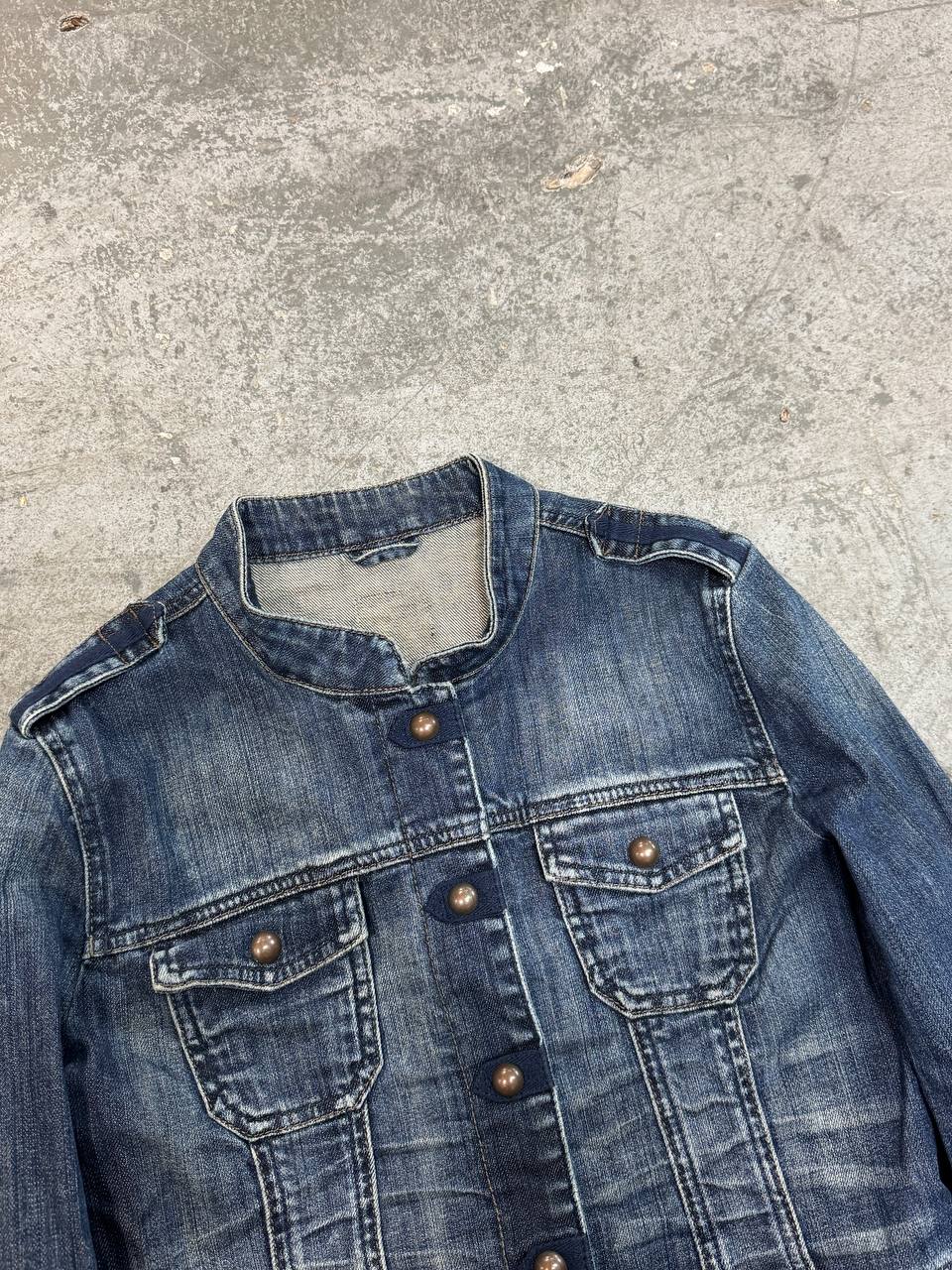 Vintage Denim Napoleon Jacket