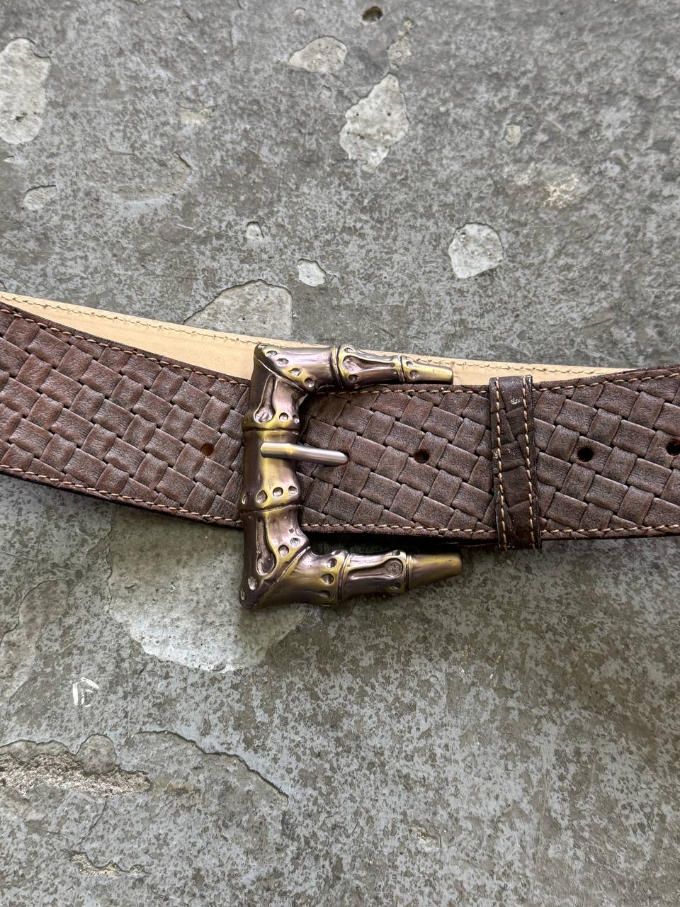 Vintage Genuine Leather Belt