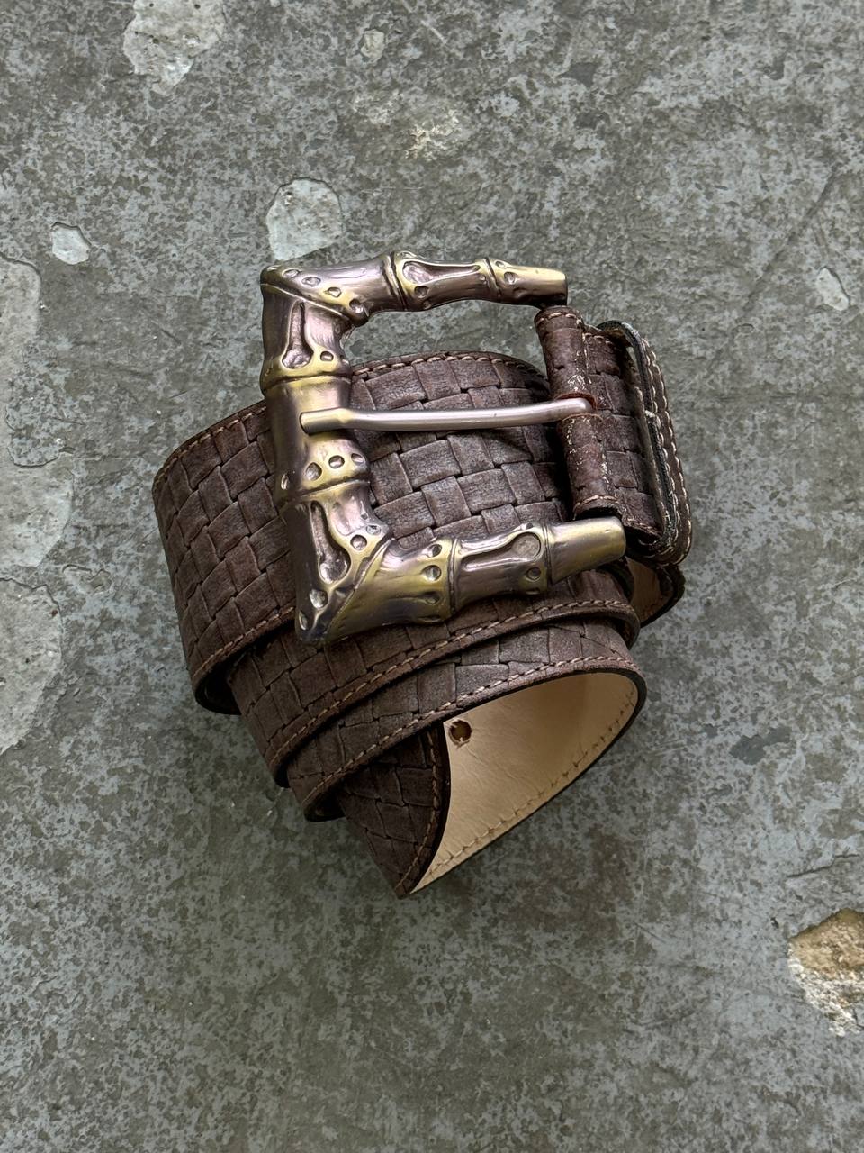 Vintage Genuine Leather Belt