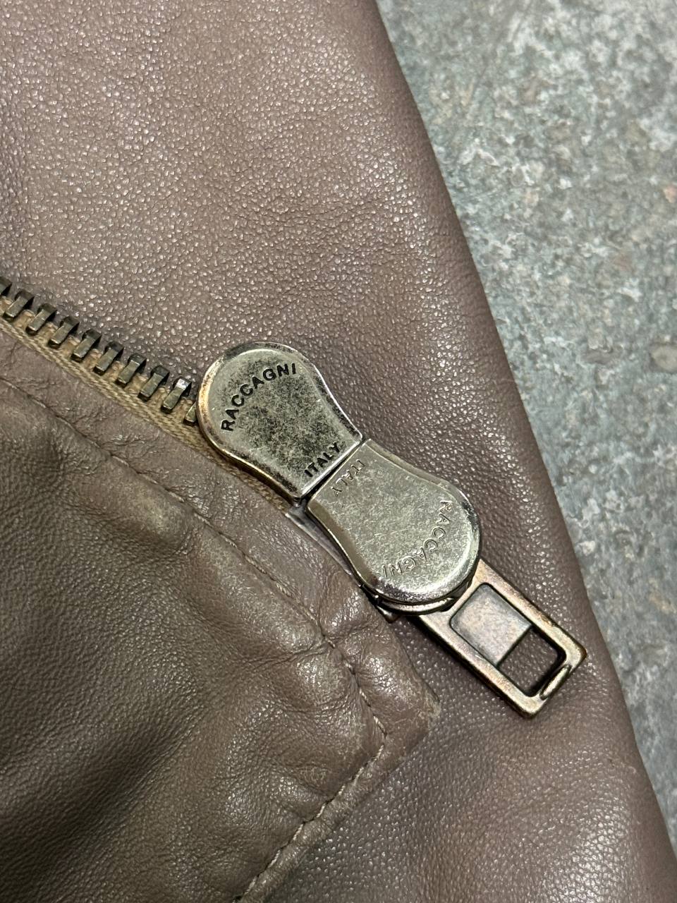Vintage Genuine Leather Jacket