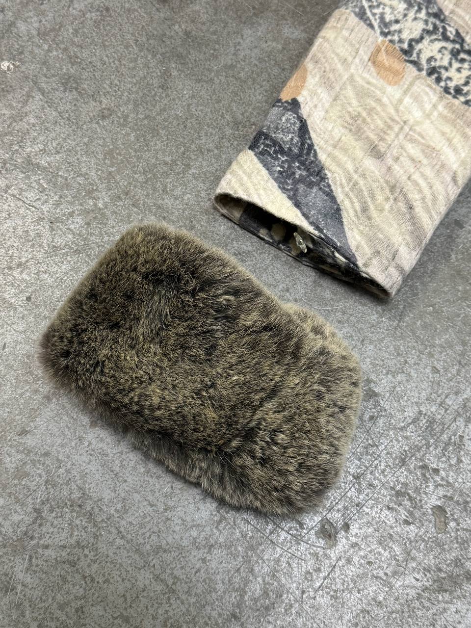 Roberto Cavalli Wool Jacket with Fur Cuffs