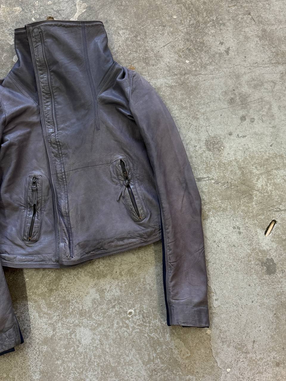 Real Leather Avant Garde Jacket
