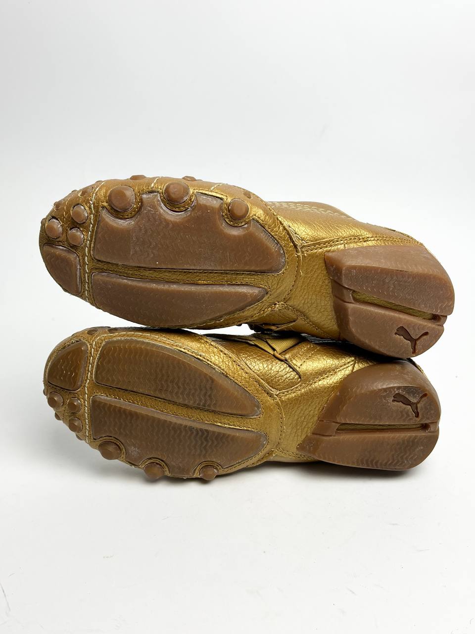 Vintage 2000s Puma Amoko Gold Sneakers